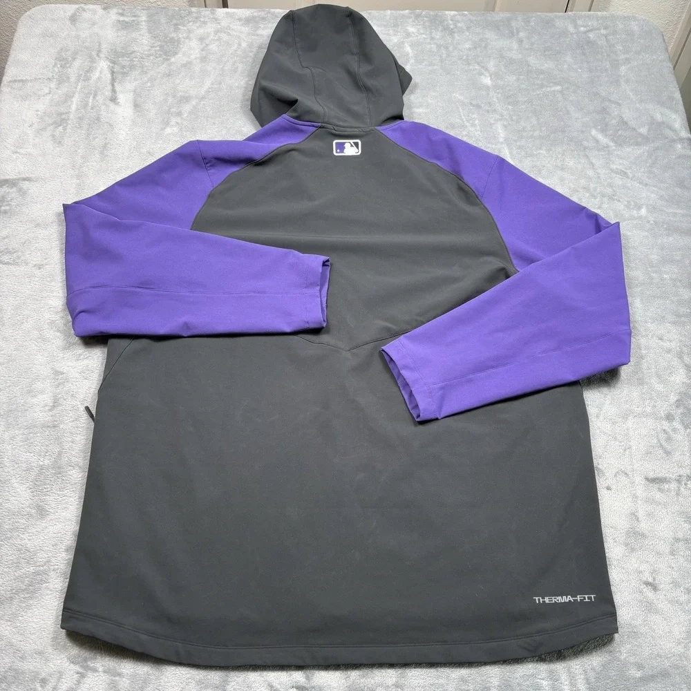 Colorado Rockies Nike Authentic Collection Performance Raglan Full-Zip XXL NWT